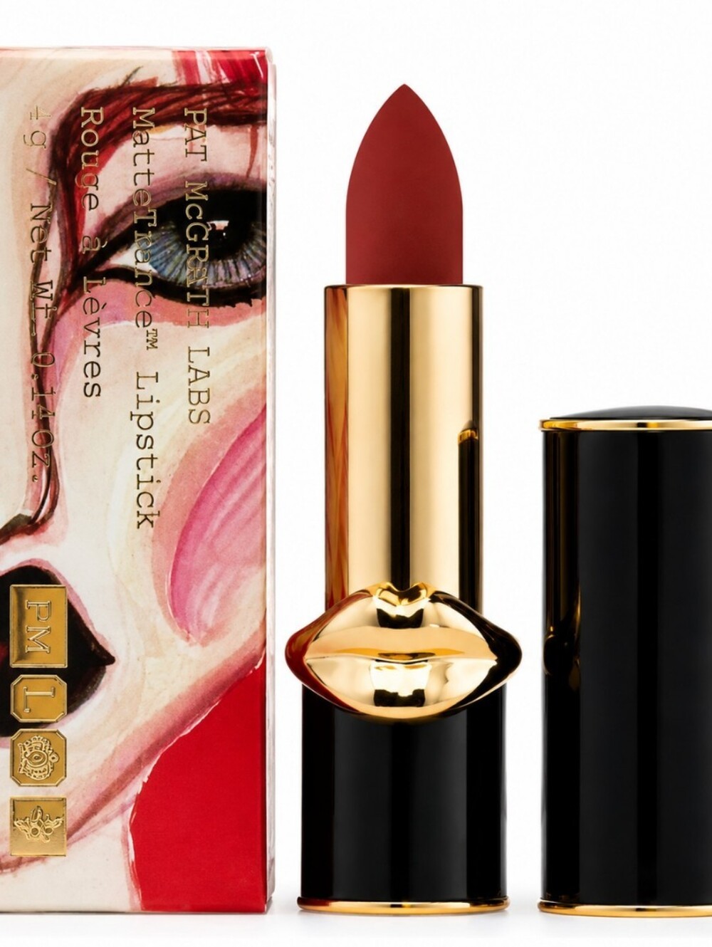 Pat McGrath MatteTrance Lipstick Flesh 5 040 Velvet Matte Lipstick NIB 0.14 oz